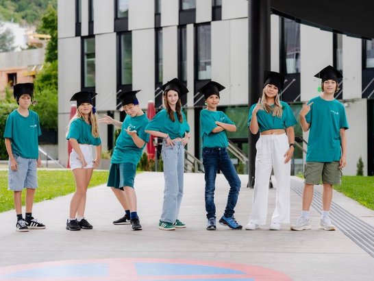 Absolventen der Jungen Uni des ICM Krems