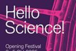 Schriftzug "Hello Science, hello vista" 