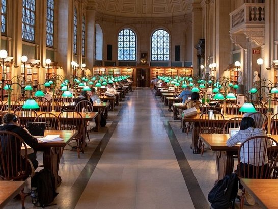 Universitätsbibliothek, Lesesaal