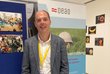 OeAD-Mitarbeiter beim Infostand