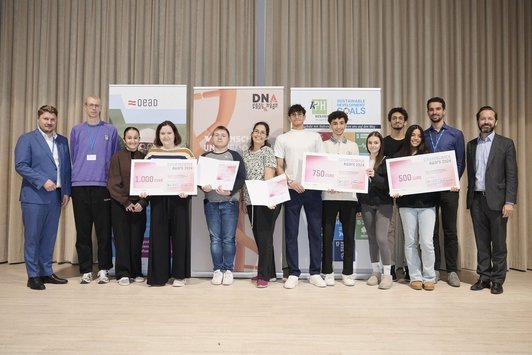 Gewinner/innen des Projektes Urban Heat Stories
