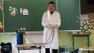 Foto Bericht Besuch Wissenschaftsbotschafter