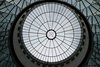 Glaskuppel von unten