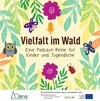 "Vielfalt im Wald"umgeben von Blumen, Insekten und einer Eule