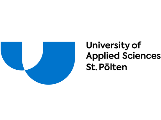 Logo der University of Applied Sciences St. Pölten