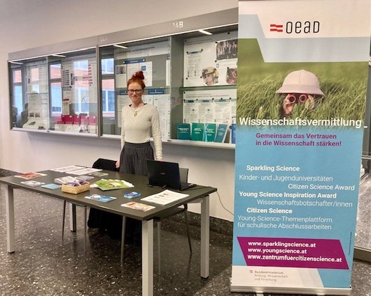 OeAD-Stand am MINT Kongress 2025 in Leoben