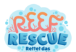 Schriftzug "Reef Rescue. Rettet das Korallenriff"